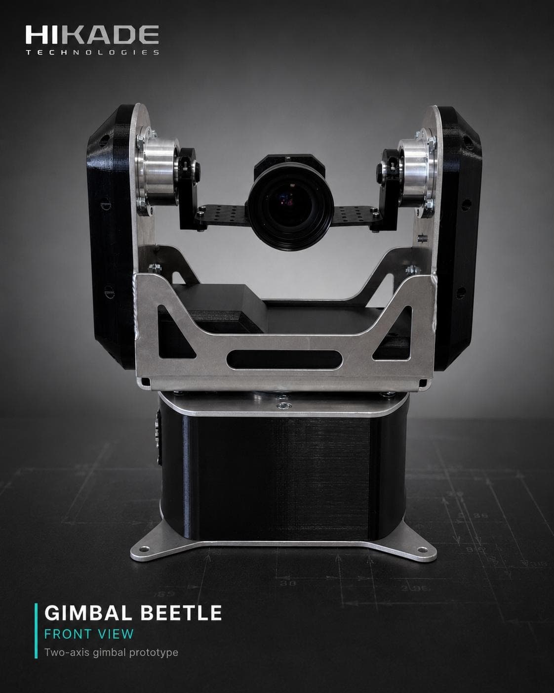 BEETLE prototype — front view